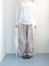 ライト テクスチャー シャーリング Tシャツ