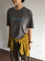  YWD LOGO T-SHIRTS_CHARCOAL