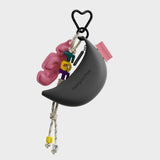 Mini EVA Banana Earbud Coin Pouch Keyring