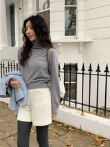 [MADE] soft wool turtleneck knitwear