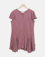 Erinitt Short-Sleeve Layered Dress