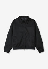 TIE スエード クロップ ジャケット