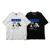 "ノンベイネコオーバーサイズショートスリーブTシャツ