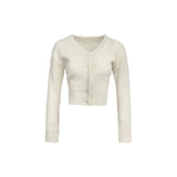 Salt V-neck Cropped Cardigan