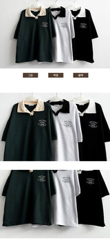 ホイカラーリング半袖Tシャツ