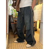 [UNISEX] パラシュートトレーニングデニムパンツ