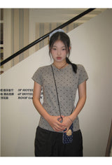 ドットタイト半袖Tシャツ