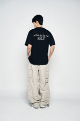 25SS ベイビーフェイスダイビングボーイスリーブTシャツ ブラック