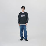 V NECK PIPING PULLOVER WARM UP
 - BLACK