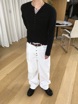 No.1840 BF non fade denim PT (3color)