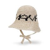 VA Digital Logo Punching Bonnet Hat / Beige