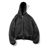 PITCH WORK HOODIED REVERSIBLE JUMPER MFFPD001-BK