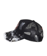 BBD Never Stop Painted Trucker Mesh Cap (Black)