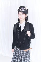  Rabbit Drop String Patch Backpack (2color)