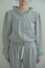 Lovely frills zip up