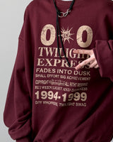 Zero Printing Balloon Sweatshirt