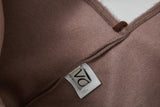 Jeanne Angora Fur Shoulder Bag_Melange Brown
