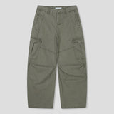 LMN Millet Curved Cargo Wide Pants (5 colors)