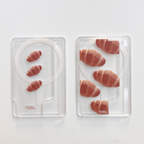 salt bread MagSafe Transparent Card Wallet