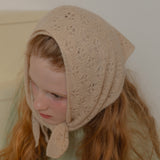 [CASHMERE 100%] CASHMERE SHAWL MUFFLER (BEIGE)