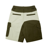 SYMBOL EMBROIDERY SHORTS PANTS [KHAKI]