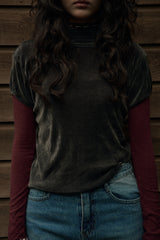 Veloar High-Neck [Charcoal]