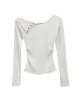 If Button One-Shoulder Off-Tee