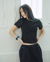 Updraft Slim Fit T-shirts [Black]