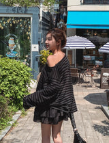 グロイウィンクルフレアパンツスカート