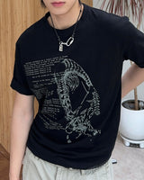 Rene Bon Graphic Slub T-shirt
