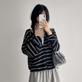 Lime Stripe Hoodie Zip-up (4 colors)