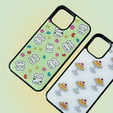 Cat World Light green Epoxy Phone Case