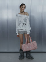 SUE Wide Hoodie Top