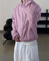 Aeric Diagonal Lightweight Windbreaker