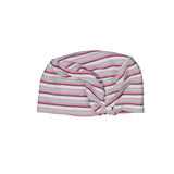 Stripe Band Beanie (pink/ivory)