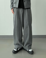 LUMI Back Banding Wide Slacks