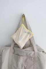 フラットポーチ (light yellow)