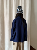 モス コットンワークジャケット