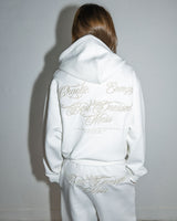 BDM Hoodie Zip Up Jacket Cloud Dancer