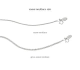 [925 silver] Un.silver.189 / グロスソアーヴェネックレス