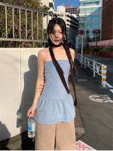 MINK TOP FLARE DRESS (2C)