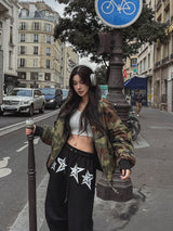 Terry Reversible Camo Flight Jumper