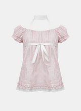 Moya Ribbon Chiffon Blouse