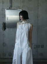 Asib Unbalance Sleeveless Blouse