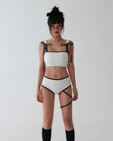 Coloring Ribbon Garter Belt Bikini