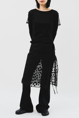 (W) Cloud Wrap Skirt (2color)