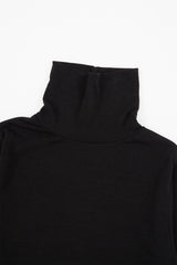 ユースベーシックフリースタートルネックTシャツ