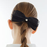 Double Lace Mid Ribbon Hair Clip