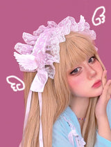 エンジェル レース ヘア ドレス(2color)