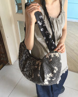 イブフラワープレスリーシャーリングショルダーバッグ
